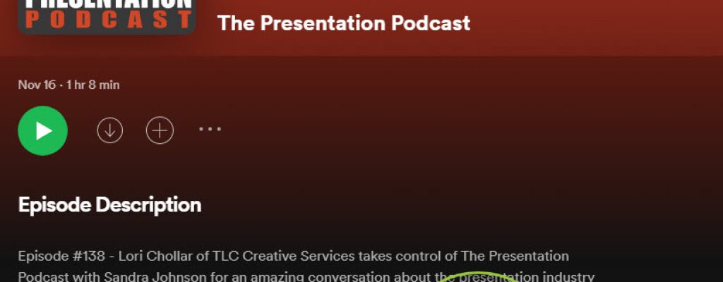 The presentation podcast 138